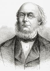 Horace Greeley, from 'A Brief History of the United States', published by A. S. Barnes & Co. in 1885 (litho) | Obraz na stenu