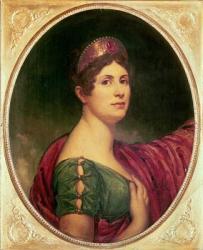 Portrait of Empress Josephine (oil on canvas) | Obraz na stenu