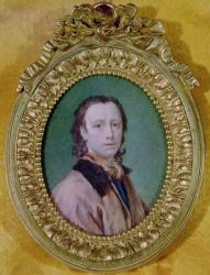 Self-Portrait in a Medallion (miniature) | Obraz na stenu