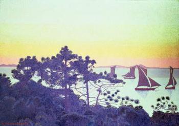 The Pointe de la Galere, 1891-92 (oil on canvas) | Obraz na stenu