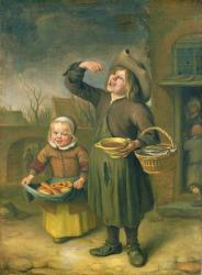 The Syrup Eater (A Boy Licking at Syrup) (oil on canvas) | Obraz na stenu