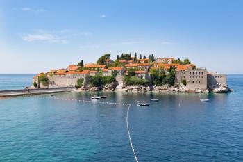 Sveti Stefan, Montenegro. (photo) | Obraz na stenu