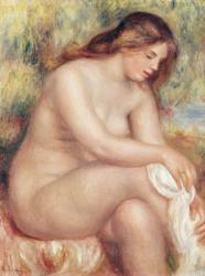 Bather Drying Herself, c.1910 (oil on canvas) | Obraz na stenu