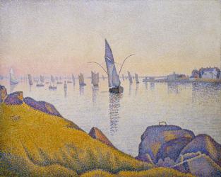 Evening Calm, Concarneau, Opus 220 (Allegro Maestoso), 1891 (oil on canvas) | Obraz na stenu