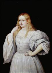 Portrait of a woman, c.1646-56 (oil on wood) | Obraz na stenu