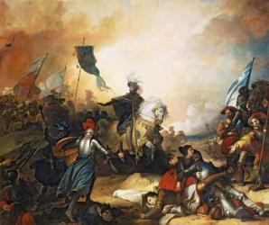 The Battle of Marignan, 14th September 1515, 1836 (oil on canvas) | Obraz na stenu