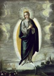 The Immaculate Conception (tempera on panel) | Obraz na stenu