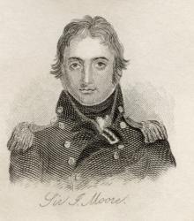 Sir John Moore, from 'Crabb's Historical Dictionary', published 1825 (litho) | Obraz na stenu