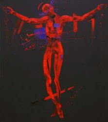Jesus Dies on the Cross - Station 12 (oil on canvas) | Obraz na stenu