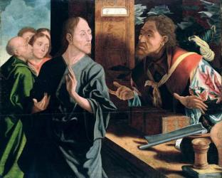 Calling of St. Matthew (oil on panel) | Obraz na stenu