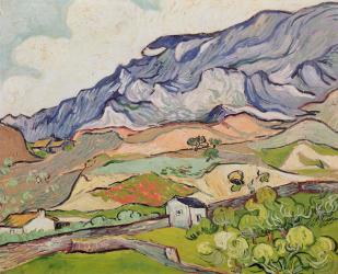 The Alpilles, 1890 (oil on canvas) | Obraz na stenu