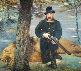 Pertuiset, Lion Hunter, 1881 (oil on canvas) | Obraz na stenu