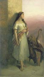 Mignon, 1877 (oil on canvas) | Obraz na stenu