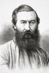 Sir Samuel White Baker, from 'The Illustrated London News', 11th October 1873 (litho) | Obraz na stenu