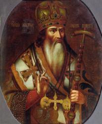 Portrait of Joachim, Patriarch of Moscow (1674-1690) (oil on canvas) | Obraz na stenu