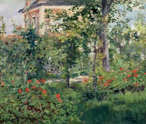 The Garden at Bellevue, 1880 (oil on canvas) | Obraz na stenu