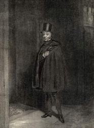 The Duke Entering the House of Lords, illustration from 'Memoirs of Eminent Etonians', by Sir Edward Creasy published London 1876 (litho) | Obraz na stenu