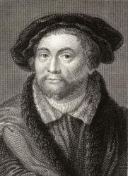 Martin Luther (1483-1546) (engraving) | Obraz na stenu