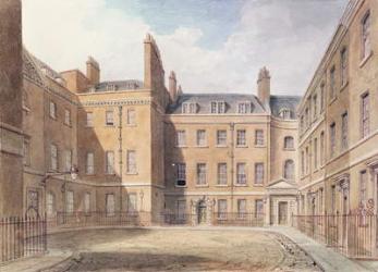 View of Downing Street, Westminster (w/c on paper) | Obraz na stenu