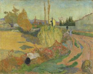 Landscape at Arles, 1888 (oil on canvas) | Obraz na stenu