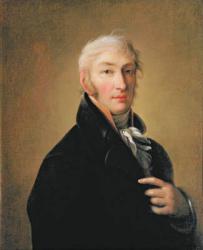 Portrait of Nikolay Mikhaylovich Karamzin (1766-1826), 1805 (oil on canvas) | Obraz na stenu