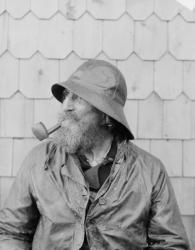 A Cape Ann fisherman, c.1900-06 (b/w photo) | Obraz na stenu