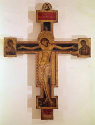 Crucifixion (tempera on panel) | Obraz na stenu