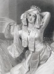 Cleopatra VII (69-30 BC) (engraving) | Obraz na stenu