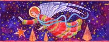 Angel, 1995, (ink and gouache) | Obraz na stenu