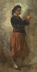 A Zouave, 1856-62 (oil on canvas) | Obraz na stenu