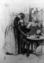 Married for Love, 1853 (pen & ink on paper) | Obraz na stenu