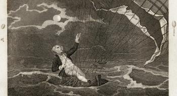 Major Money's Perilous Situation (engraving) | Obraz na stenu