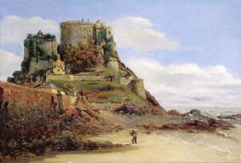 View of Jersey, 1883 (oil on canvas) | Obraz na stenu