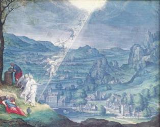 Jacob's Dream (tempera on parchment on panel) | Obraz na stenu