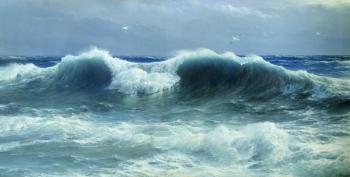 Breakers, 1895 (oil on canvas) | Obraz na stenu