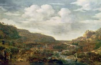 Rhineland View, 17th century | Obraz na stenu