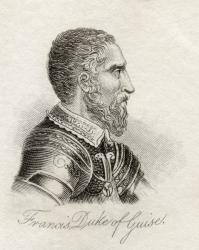 Francis II, Prince of Joinville, from 'Crabb's Historical Dictionary', published 1825 (litho) | Obraz na stenu