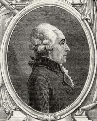 Marc-Guillaume Alexis Vadier, from 'Histoire de la Revolution Francaise' by Louis Blanc (1811-82) (engraving) | Obraz na stenu