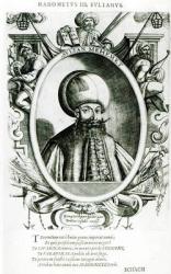 Portrait of Mehmet III (engraving) | Obraz na stenu