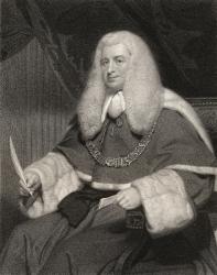 Lord Lloyd Kenyon, engraved by William Holl (1807-71) from 'National Portrait Gallery, volume III', published c.1835 (litho) | Obraz na stenu