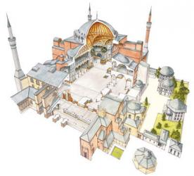 Hagia Sophia. Istanbul, Turkey | Obraz na stenu
