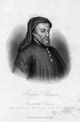 Geoffrey Chaucer (engraving) | Obraz na stenu