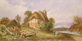 Near Christchurch, Hampshire, 1874 | Obraz na stenu