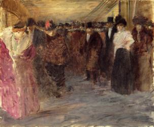 The Music Hall, c.1890 (oil on canvas) | Obraz na stenu