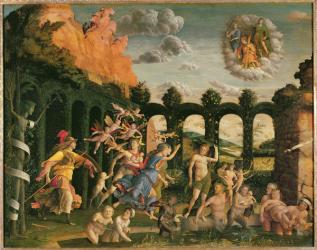 Minerva Chasing the Vices from the Garden of Virtue (oil on canvas) | Obraz na stenu