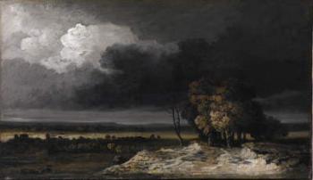 Gathering Storm, c.1830-9 (oil on canvas) | Obraz na stenu