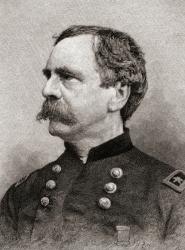 Daniel Edgar Sickles, 1819  1914. American politician, soldier and diplomat. From The Century Magazine, published 1887. | Obraz na stenu