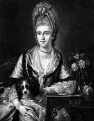 Polly Kennedy, engraved by Valentine Green, 1771 (mezzotint) | Obraz na stenu