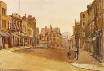 Kensington Church Street, 1892 (w/c on paper) | Obraz na stenu
