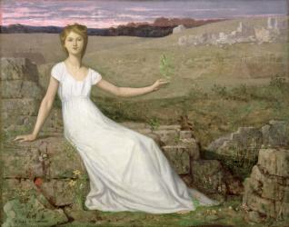 Hope, 1872 (oil on canvas) (see 83731) | Obraz na stenu